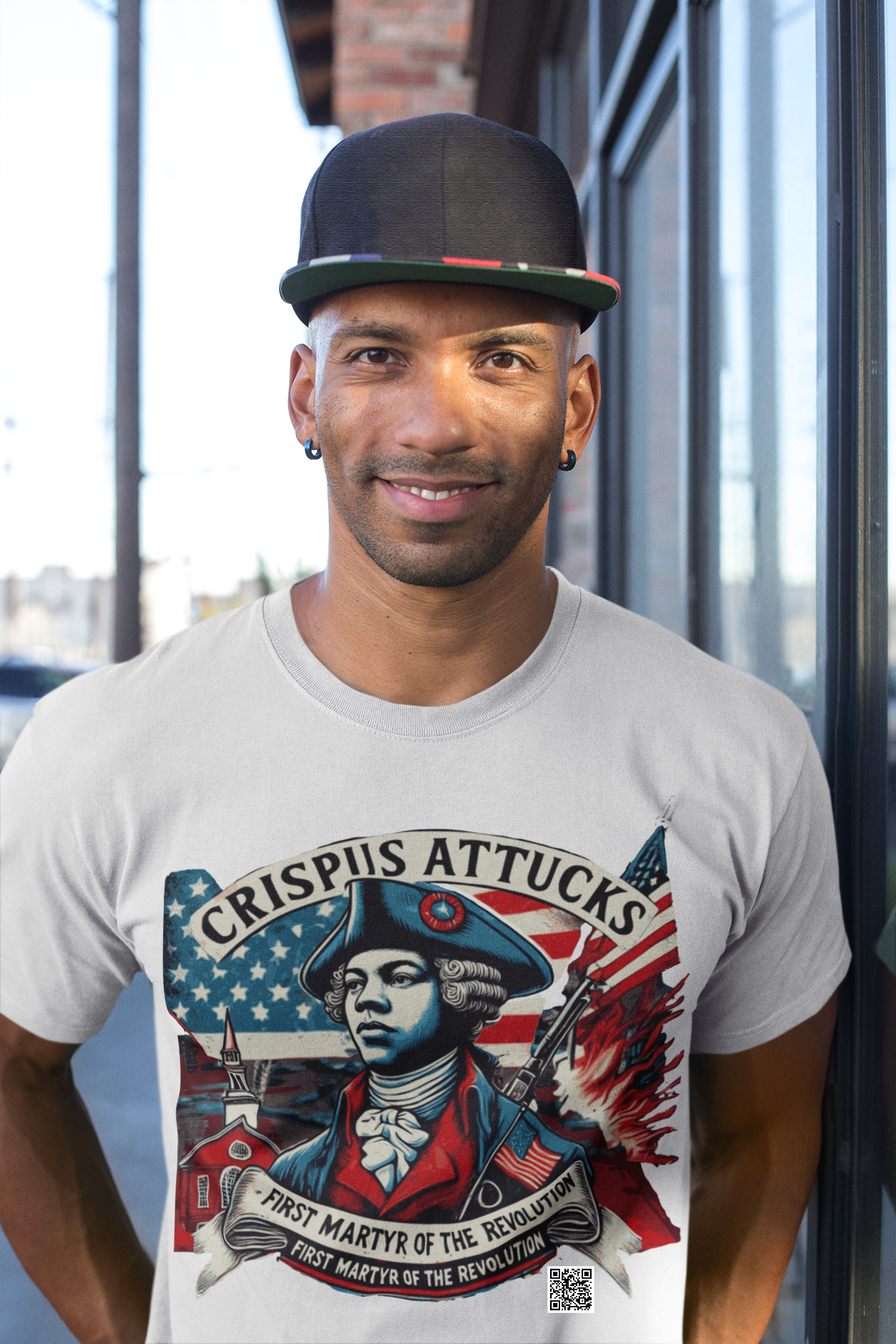 Crispus Attucks Black History T-Shirt – Honor the First Hero of the Revolution